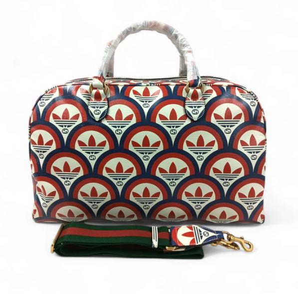 GUCCI Boston Bag Unused Item Multi Color Adidas 702422 493075