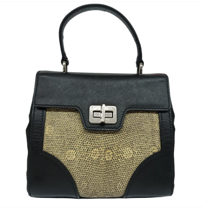 PRADA 2WAY Bag Rank (B) Black 25