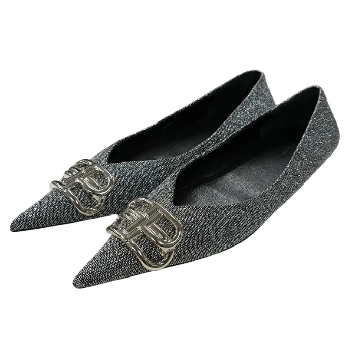 BALENCIAGA Pump 36 Lady’s Silver 596779