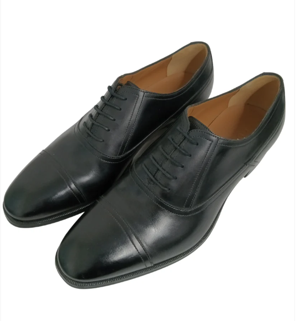 GUCCI BUSINESS SHOES SIZE 39 MEN BLACK RANK A 547662