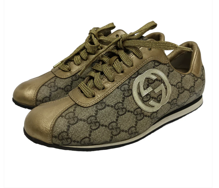 GUCCI SNEAKER SIZE 36 Lady’s Brown 222720