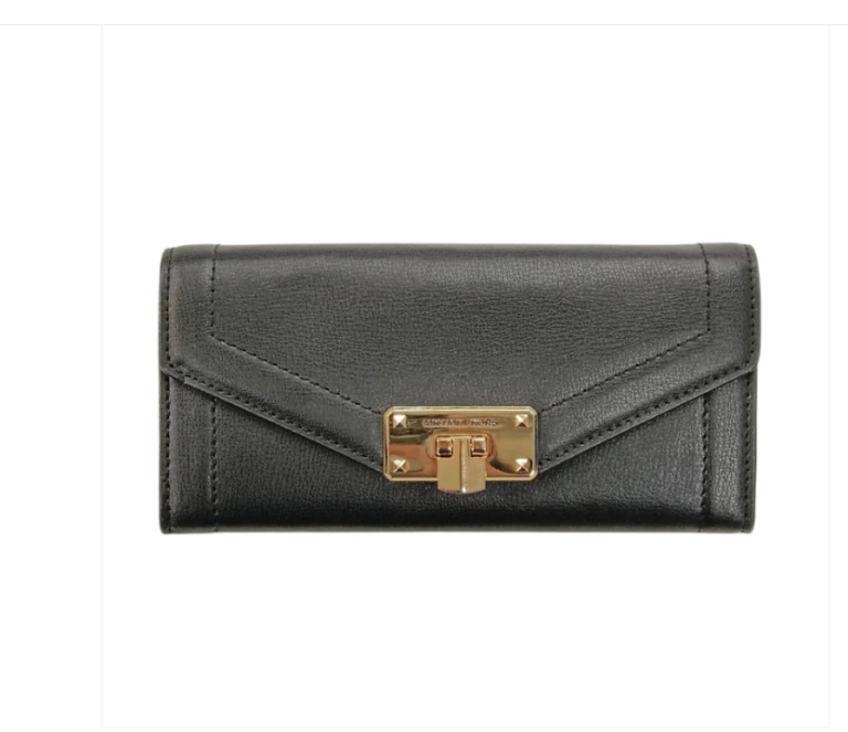 MICHAEL KORS Long Wallet Black 32S9GYKE3L