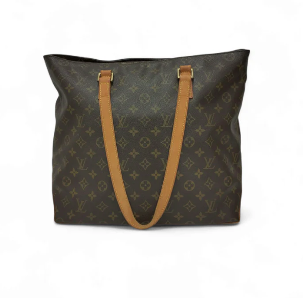 LOUIS VUITTON Shoulder Tote Bag Monogram M51151 Brown Scratch/Stain TH1011 *Strap Damage Rank B