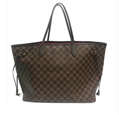 LOUIS VUITTON TOTE BAG DAMIER NEVERFULL GM