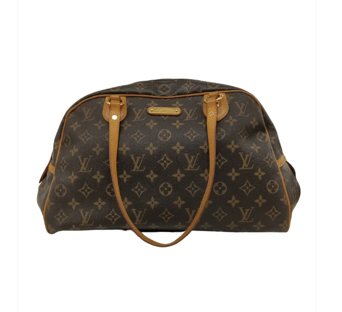 LOUIS VUITTON Shoulder Bag Monogram M95565 Brown MI0088 montorgueil pm