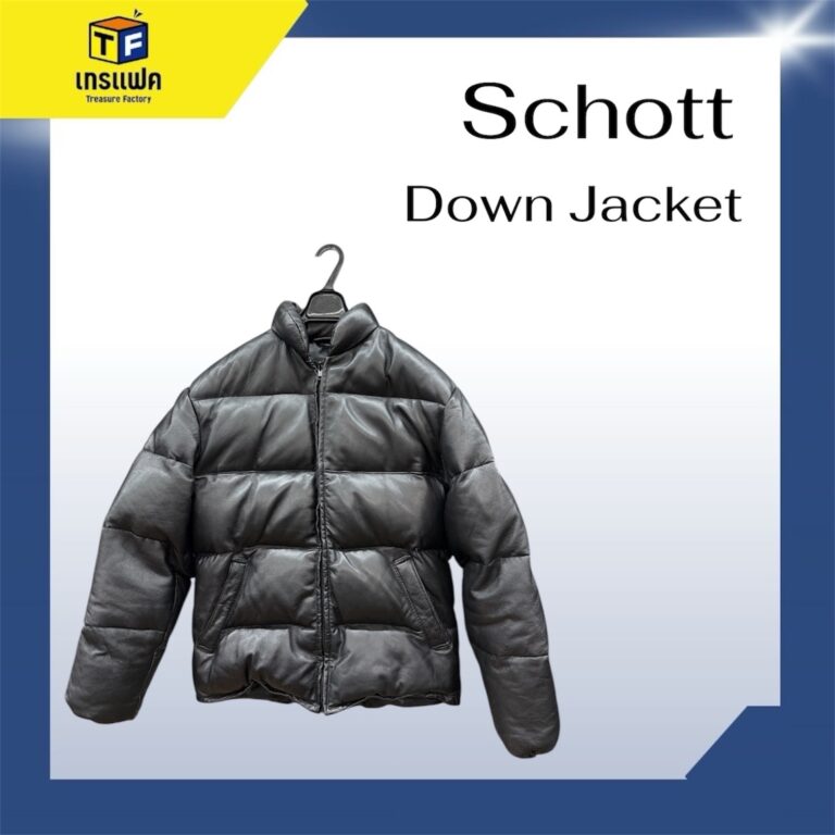 สัมผัสความอบอุ่นที่เหนือกว่า ด้วย Schott Down Jacket!