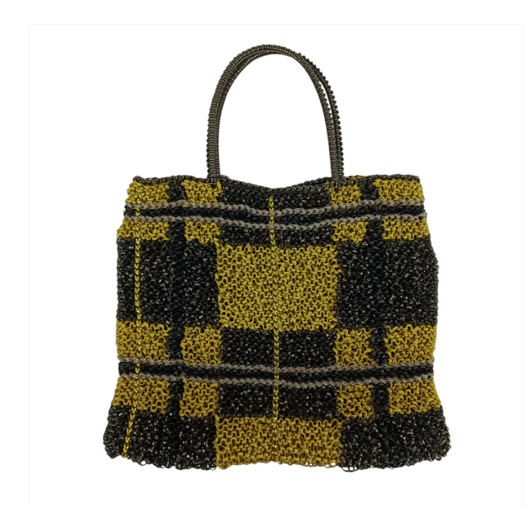 ANTERPRIMA Tote Bag RANK(B) Black/Yellow