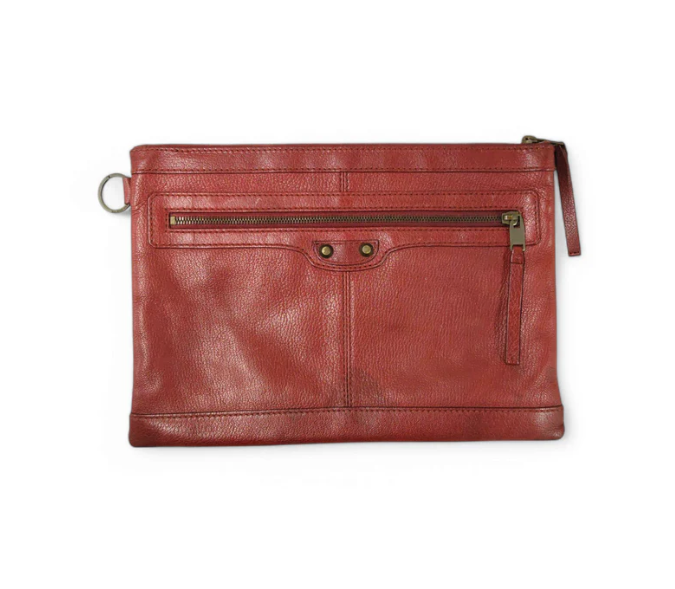 BALENCIAGA Clutch Bag 273022 6100 Red Rank B