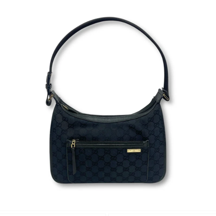GUCCI Shoulder Bag 0014198 Black *Damage* Rank C