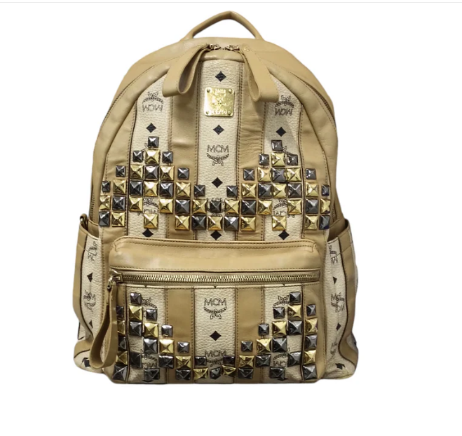 MCM Rucksack Beige MMK4SVI02IG001
