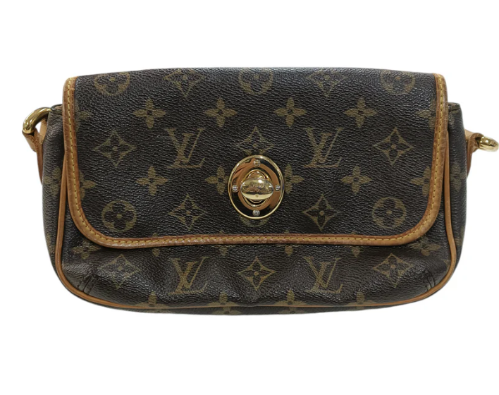 LOUIS VUITTON HANDBAG MONOGRAM BROWN M40078 R0056 TIKAL RANK(C) PM*DAMAGE*