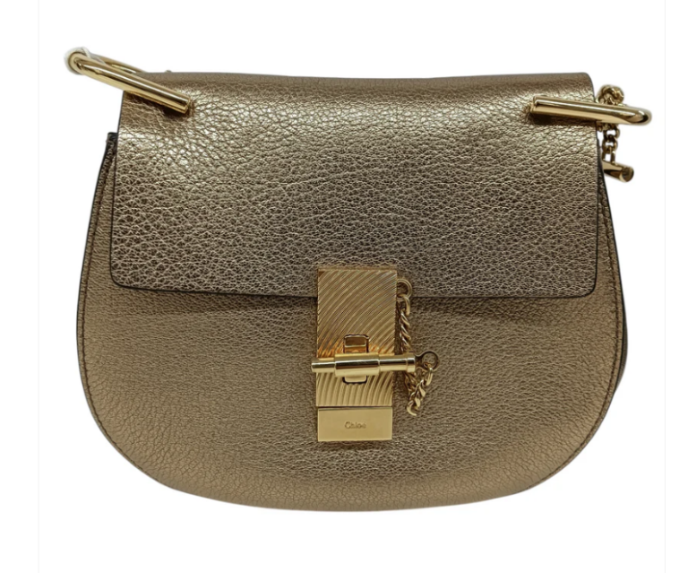 Chloe Shoulder Bag 01195765-9 Rank (AB) Gold