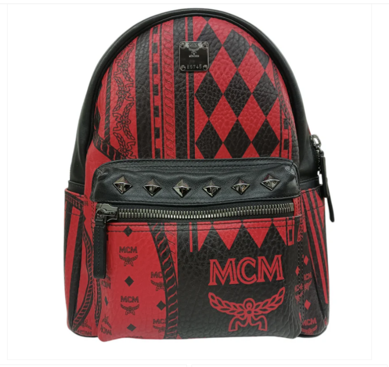 MCM Rucksack MMK6AVE59RU001 Rank (AB) Red/Black