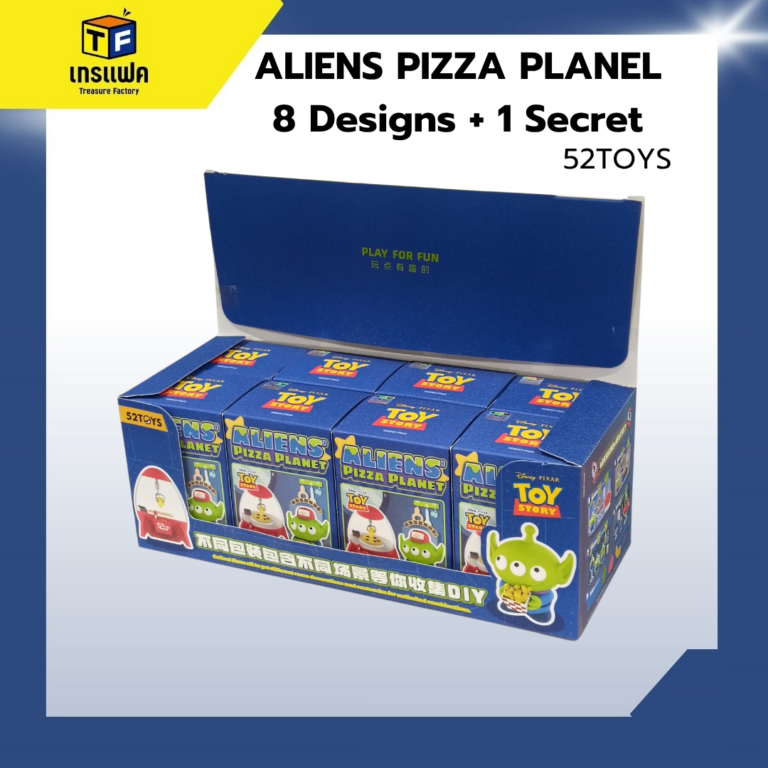 🚀 จุ่มเดียว ไม่พอแน่! ALIENS PIZZA PLANET จาก 52TOYS 💚 เปิดลุ้นความคิ้วท์จากจักรวาล Toy Story!