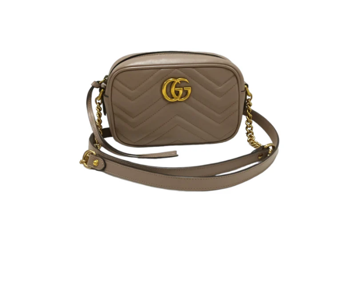 GUCCI Shoulder Bag Pink Rank B