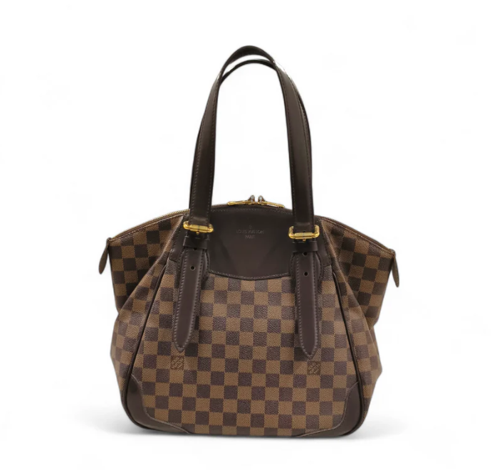 LOUIS VUITTON Handbag Damier Verona N41118 Brown VI4170 Rank B