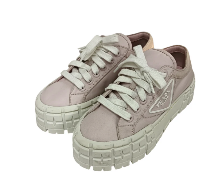 PRADA Sneaker 26cm Lady’s Pink *Stain*