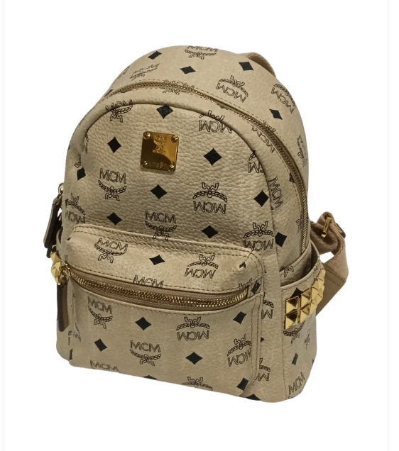 MCM Rucksack Beige L7687 MMK5SVE41IG001 MINI