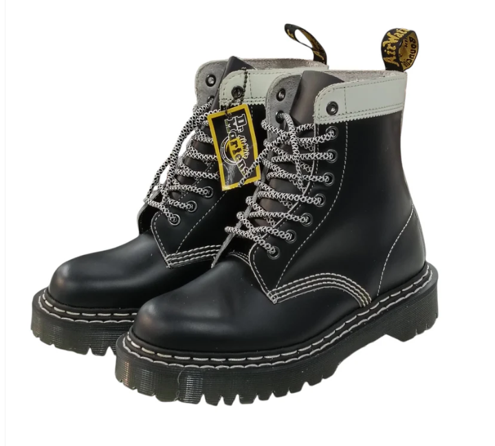 Dr.Martens Short Boots Mens Black/White Size 38 27336009