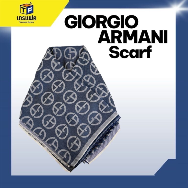 ✨ เหตุผลที่คุณต้องเพิ่มผ้าพันคอ Armani เข้าสู่คอลเลกชัน