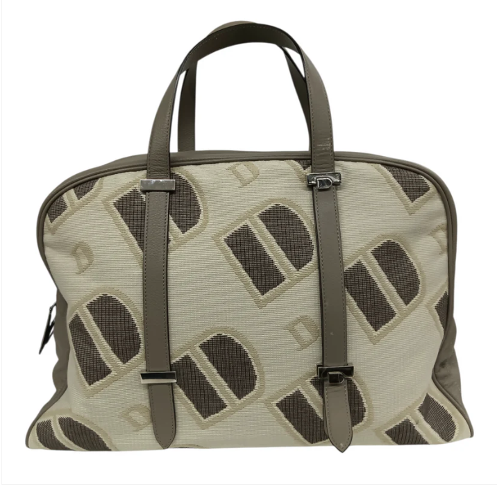 DELVAUX Boston Bag Baige