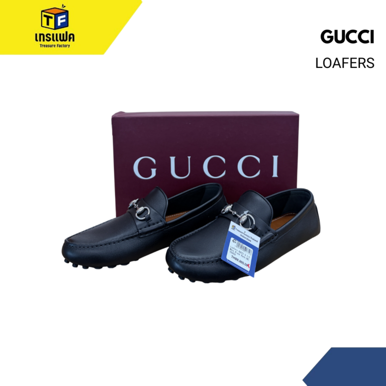 รองเท้าที่เปลี่ยนลุคให้ดูหรูสุดคลาสสิค รองเท้าGUCCI LOAFERS