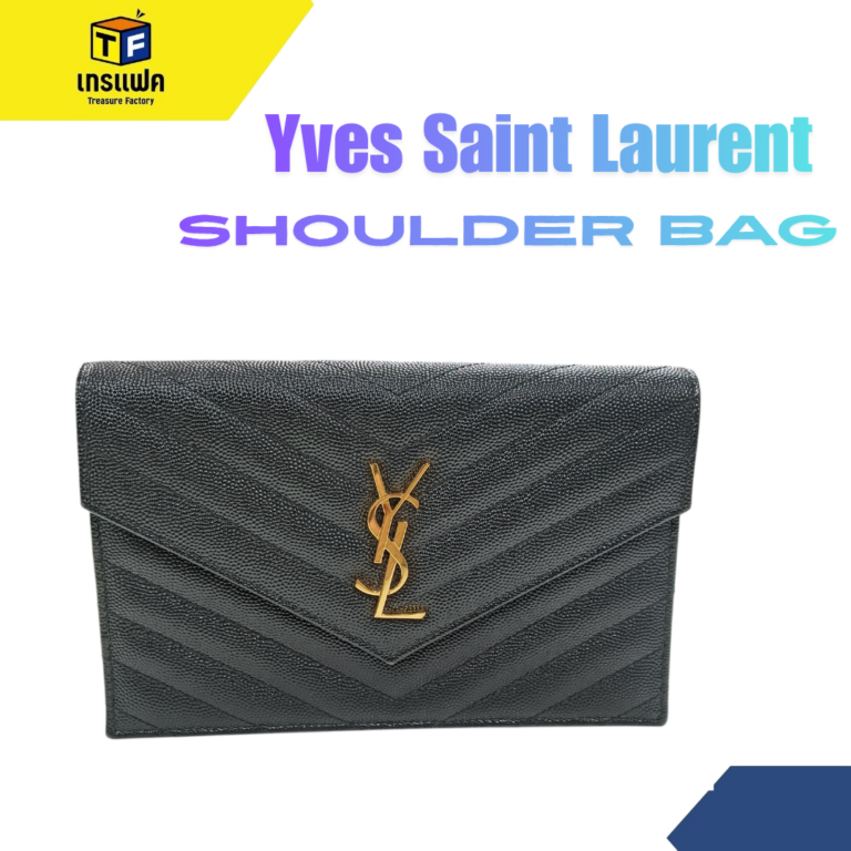 Minimal แต่ดูแพงมาก YSL ดีไซน์เรียบหรู แมทช์ง่ายทุกลุคไปทำงานก็ได้ ไปเที่ยวก็ปัง